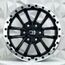 RIN 17X8.5 6-135 R1 SPORT R1790 MATE BLACK MACHINE ET30 CB87.1