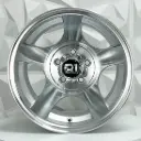 RIN 15X10 6-139.7 R1 SPORT 693 SILVER MACHINE FACE ET-45 CB106.1
